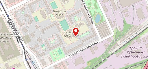 Школьная Столовка Им.Губкиной на карте