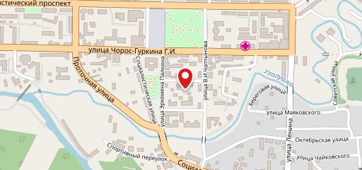 Школьник на карте