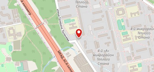 Школьник ЮЗ на карте