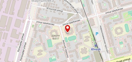 Школьное кафе(Столовая) на карте