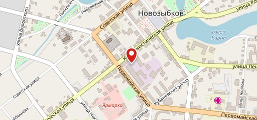 Шляпа на карте