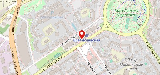 Шоколадница на карте