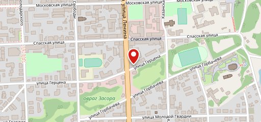 Булочная на карте