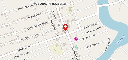 Магазин "Горячий Хлеб 24" на карте