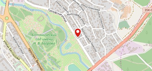 Магазин продуктов на карте