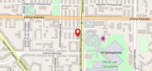Шпачек на карте