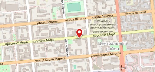 Штаб на карте