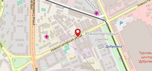 Штаб на карте