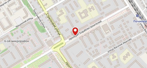 Штаб на карте