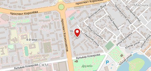 Штат на карте