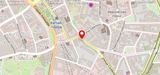 Штольня на карте