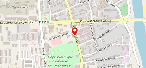 Щучий хвост на карте
