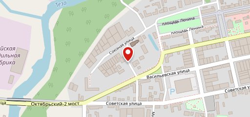 Шуя на карте
