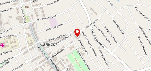 Швапский Домик на карте