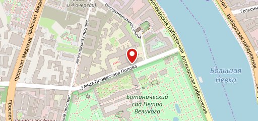 Шведский стол ЛЭТИ на карте