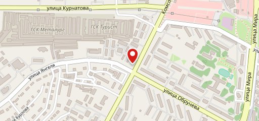 Сибирь на карте