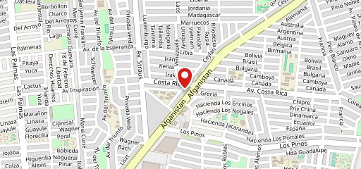 Siberia Costa Rica на карте