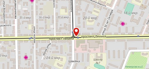Сибирские блины на карте