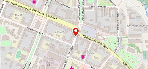Сибирские блины на карте