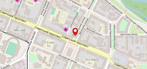 Сибирские блины на карте