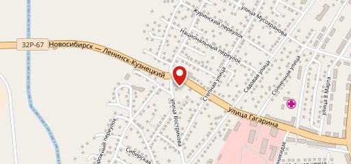 Сибирь на карте