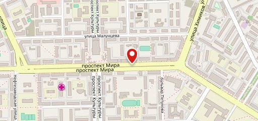 Сибирская корона на карте