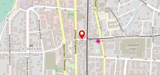 Сибирские блины, кафе-блинная на карте