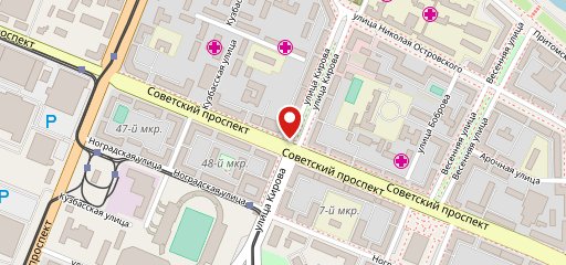 Сибирские блины на карте