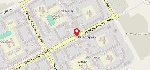 Сибирские блины на карте