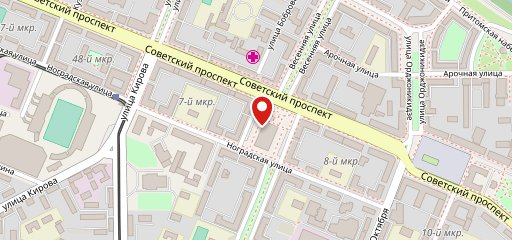 Сибирские блины на карте