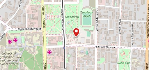 Сибирские блины на карте