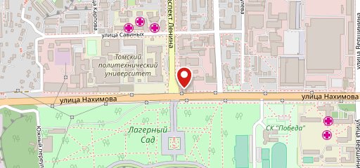 Сибирские блины на карте