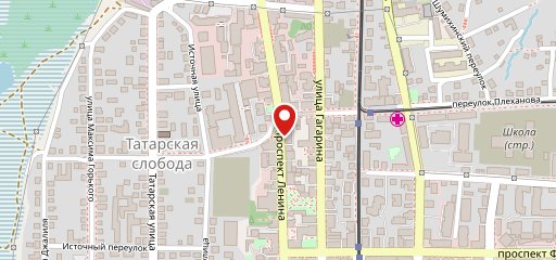 Сибирские блины на карте