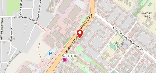 Сибирские блины на карте