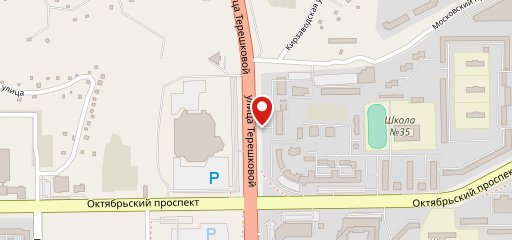 Сибирские блины в Спутнике на карте