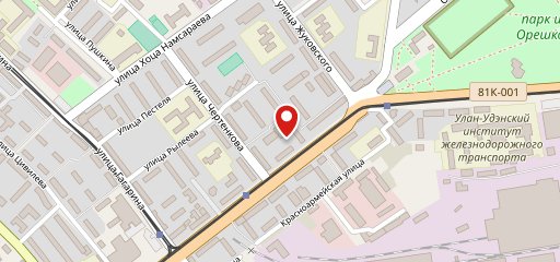 Сибирский пирог на карте