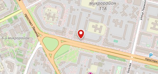 Сибирский Пекарь на карте