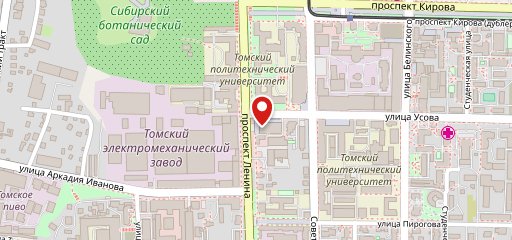 Сибирские Блины на карте