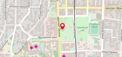 Сибирские блины на карте