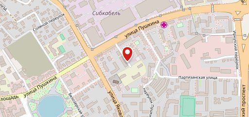 Сибирские блины на карте
