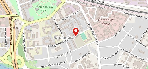 Сидней на карте