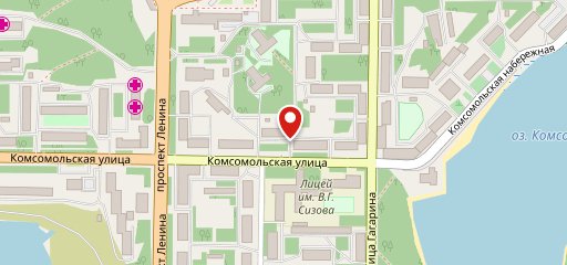 Циклон на карте
