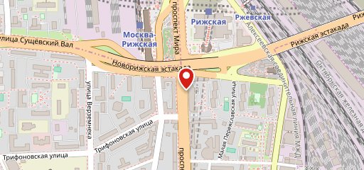 Синдбад на пр-те Мира на карте