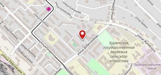 Синее небо на карте