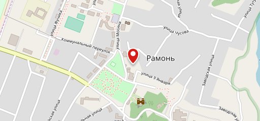 Синица на карте