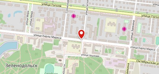 Синий Фантомас на карте