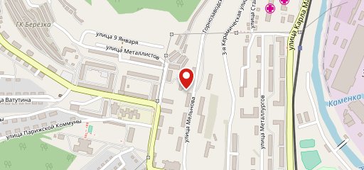 Синий Лосось, Ооо на карте