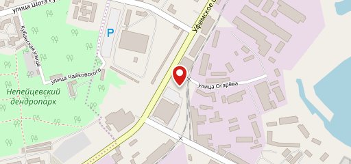 Предприятие общественного питания на карте