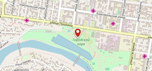 Синяя Пальма на карте