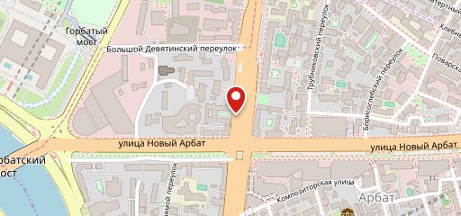 Синяя река на карте
